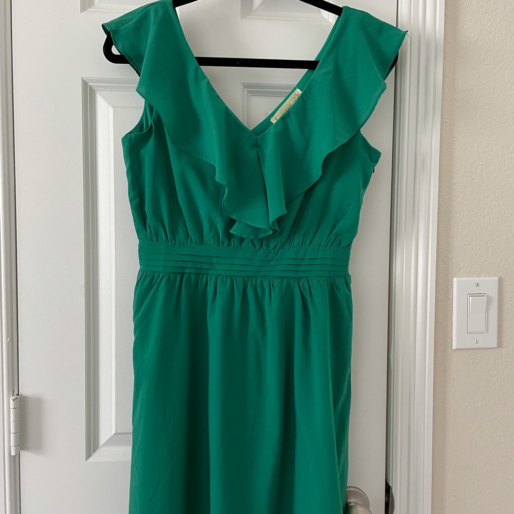 NWOT Green Francesca Dress